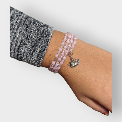 Wire Wrapping Beaded Charm Bracelets