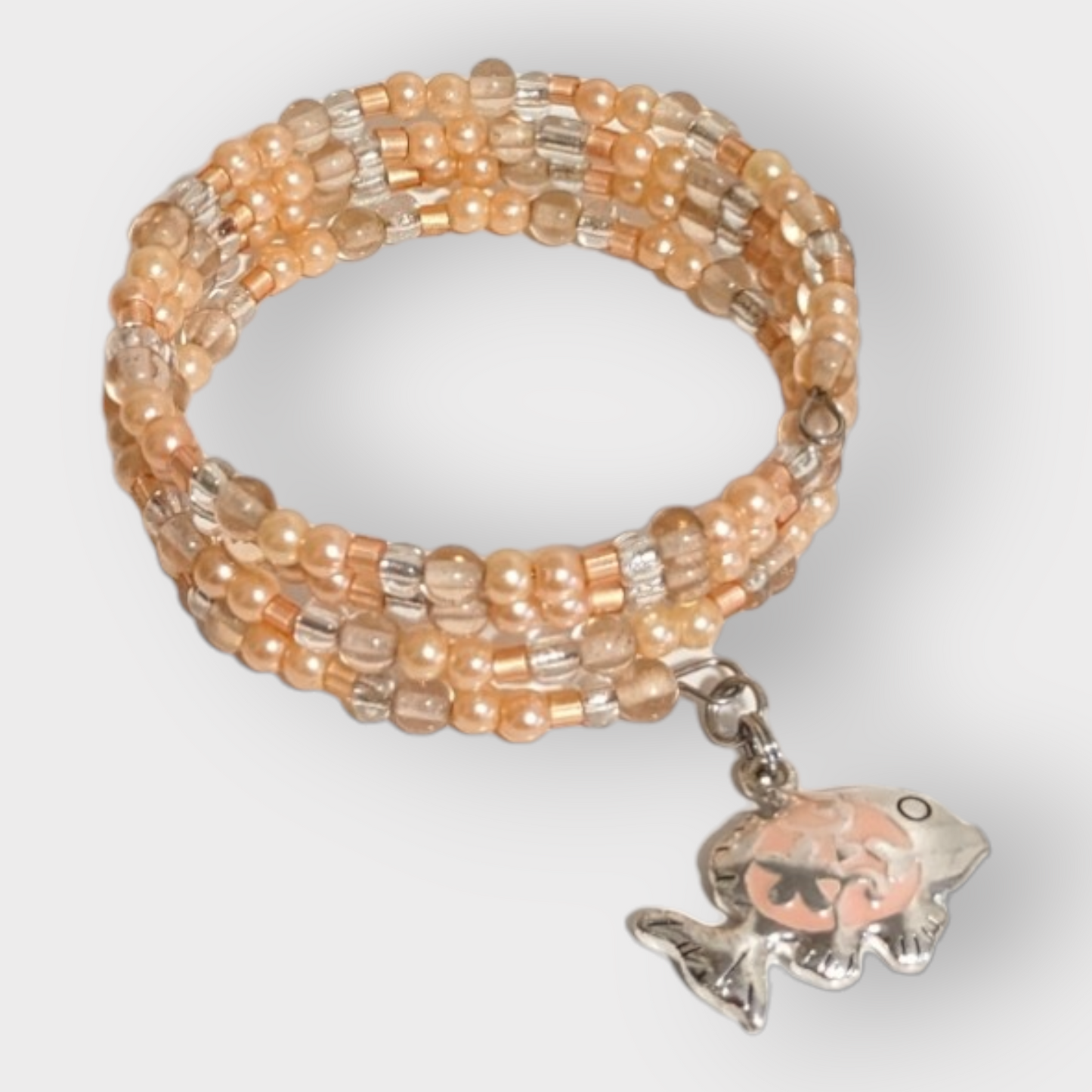 Wire Wrapping Beaded Charm Bracelets