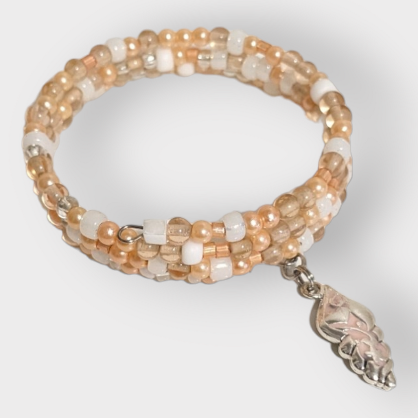 Wire Wrapping Beaded Charm Bracelets