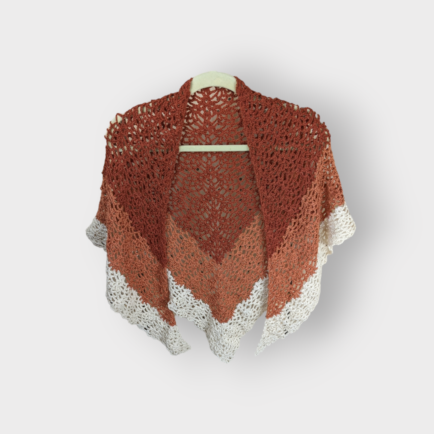 Boho Chic Pineapple Stitch Shawl