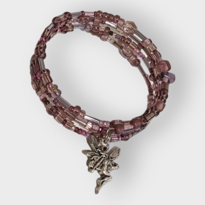 Wire Wrapping Beaded Charm Bracelets