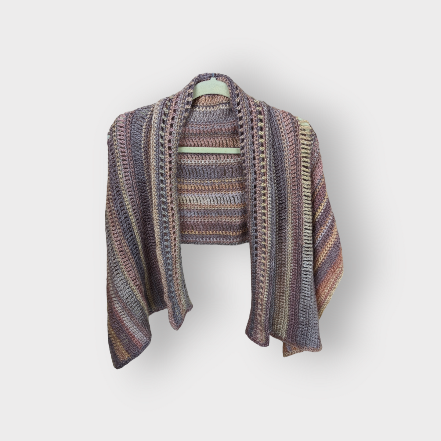 Sunset Wool Shawl Jumbo Scarf