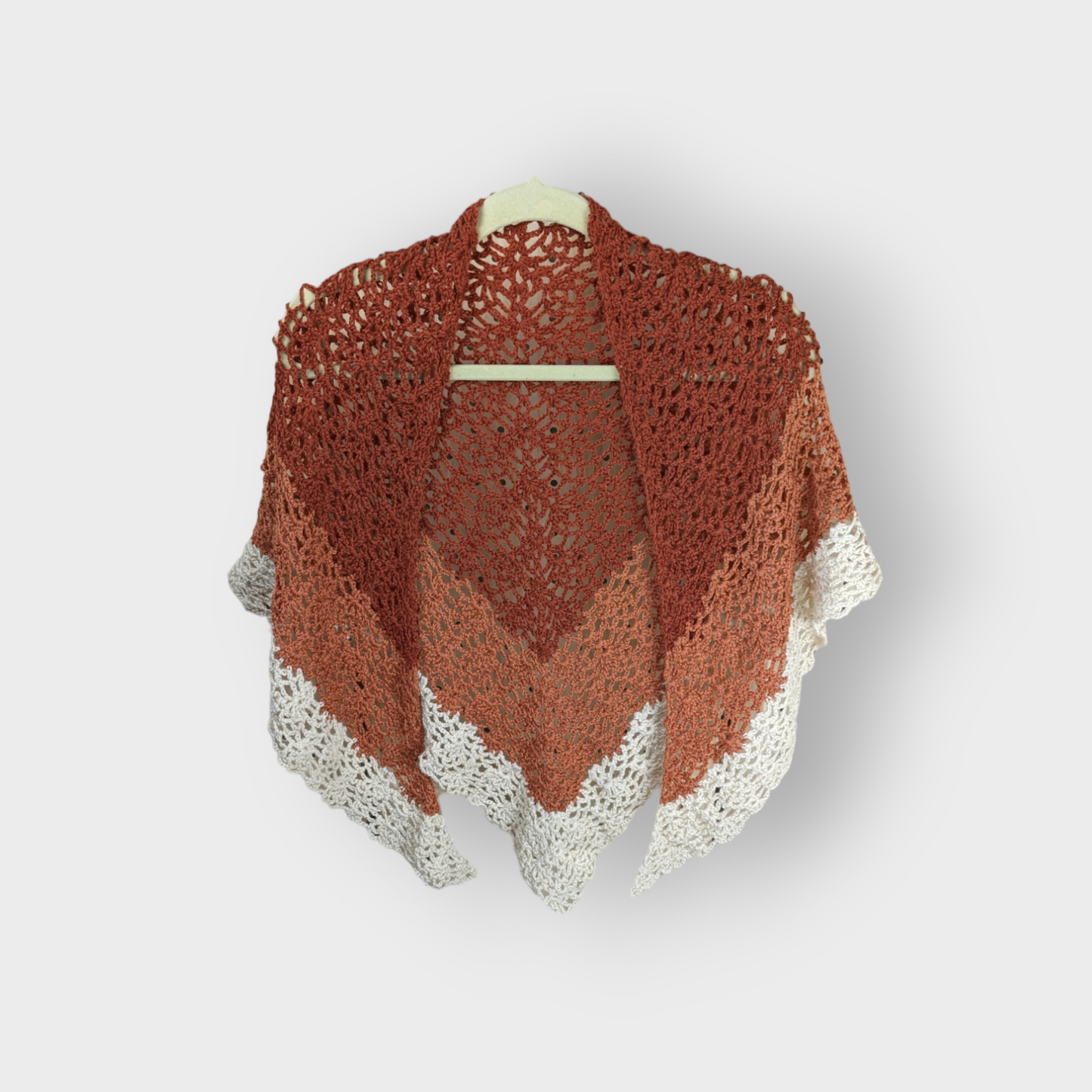 Boho Chic Pineapple Stitch Shawl