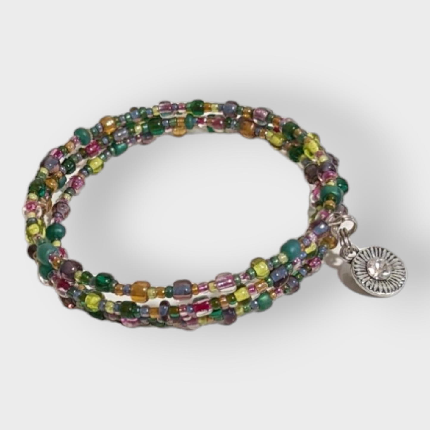 Wire Wrapping Beaded Charm Bracelets
