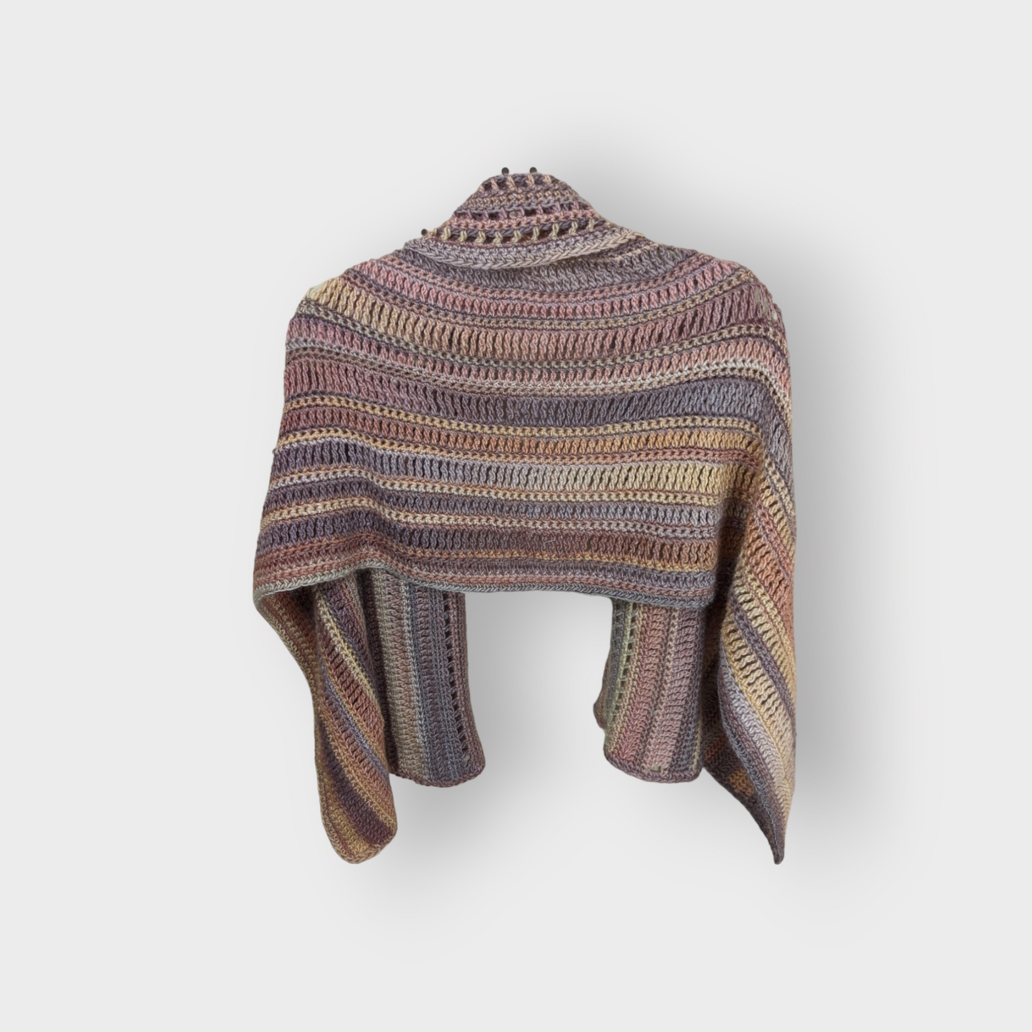 Sunset Wool Shawl Jumbo Scarf