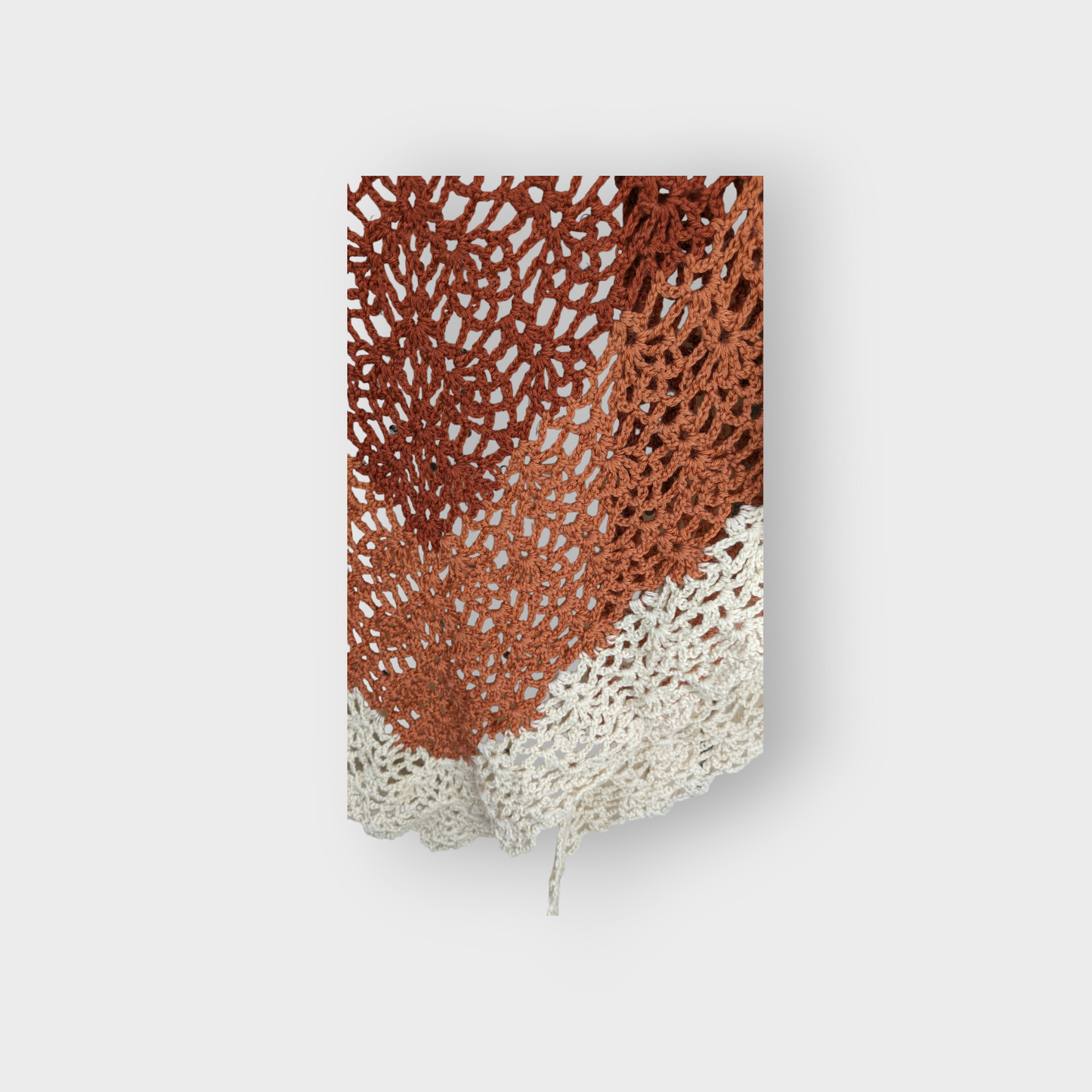 Boho Chic Pineapple Stitch Shawl