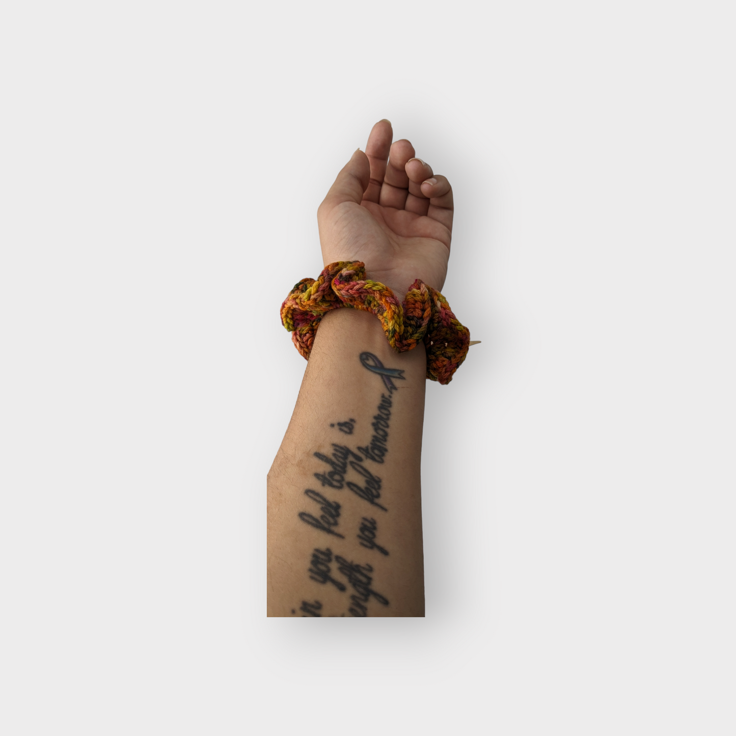 Luxurious Hand-Crocheted Fall Scrunchies: Effortless Elegance for Your Hair and Wrist!