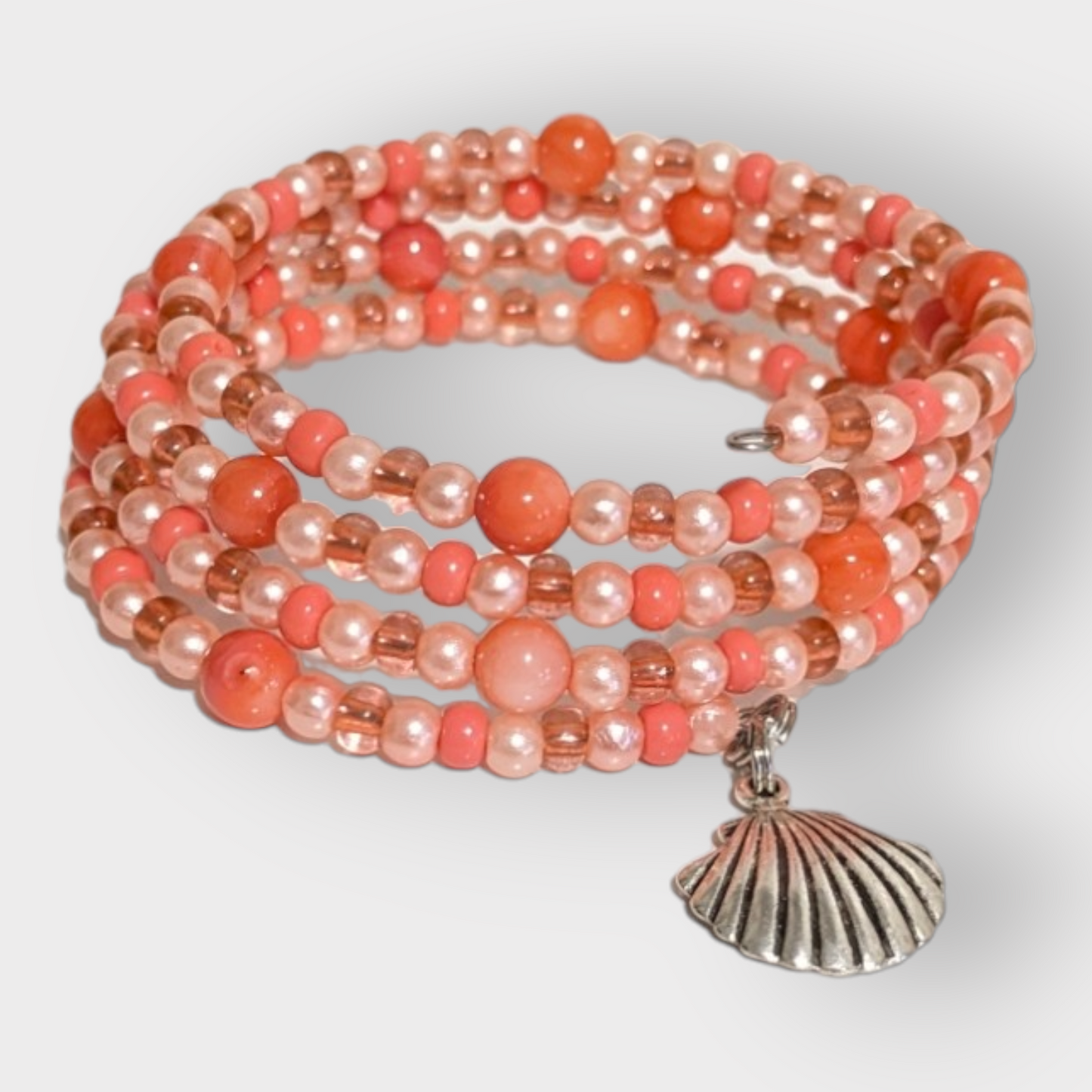 Wire Wrapping Beaded Charm Bracelets