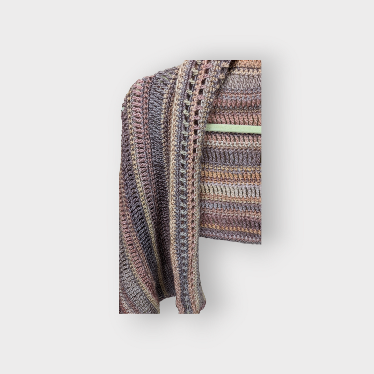 Sunset Wool Shawl Jumbo Scarf