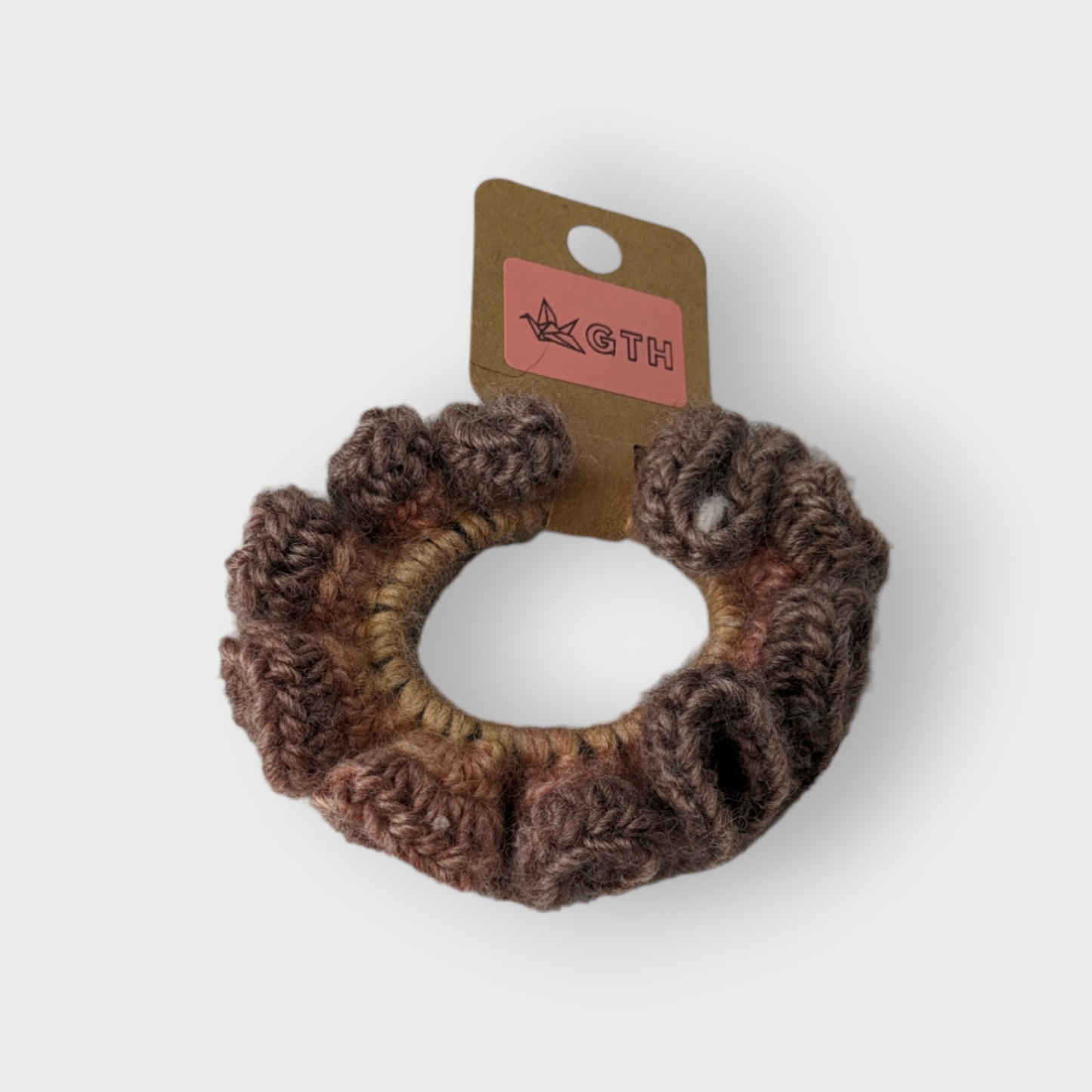 Luxurious Hand-Crocheted Fall Scrunchies: Effortless Elegance for Your Hair and Wrist!