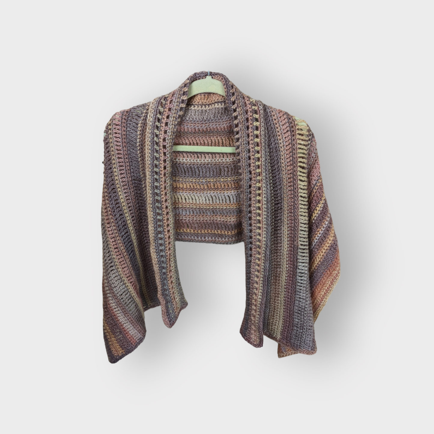 Sunset Wool Shawl Jumbo Scarf