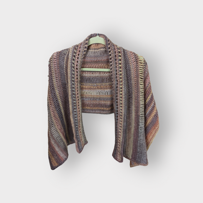 Sunset Wool Shawl Jumbo Scarf