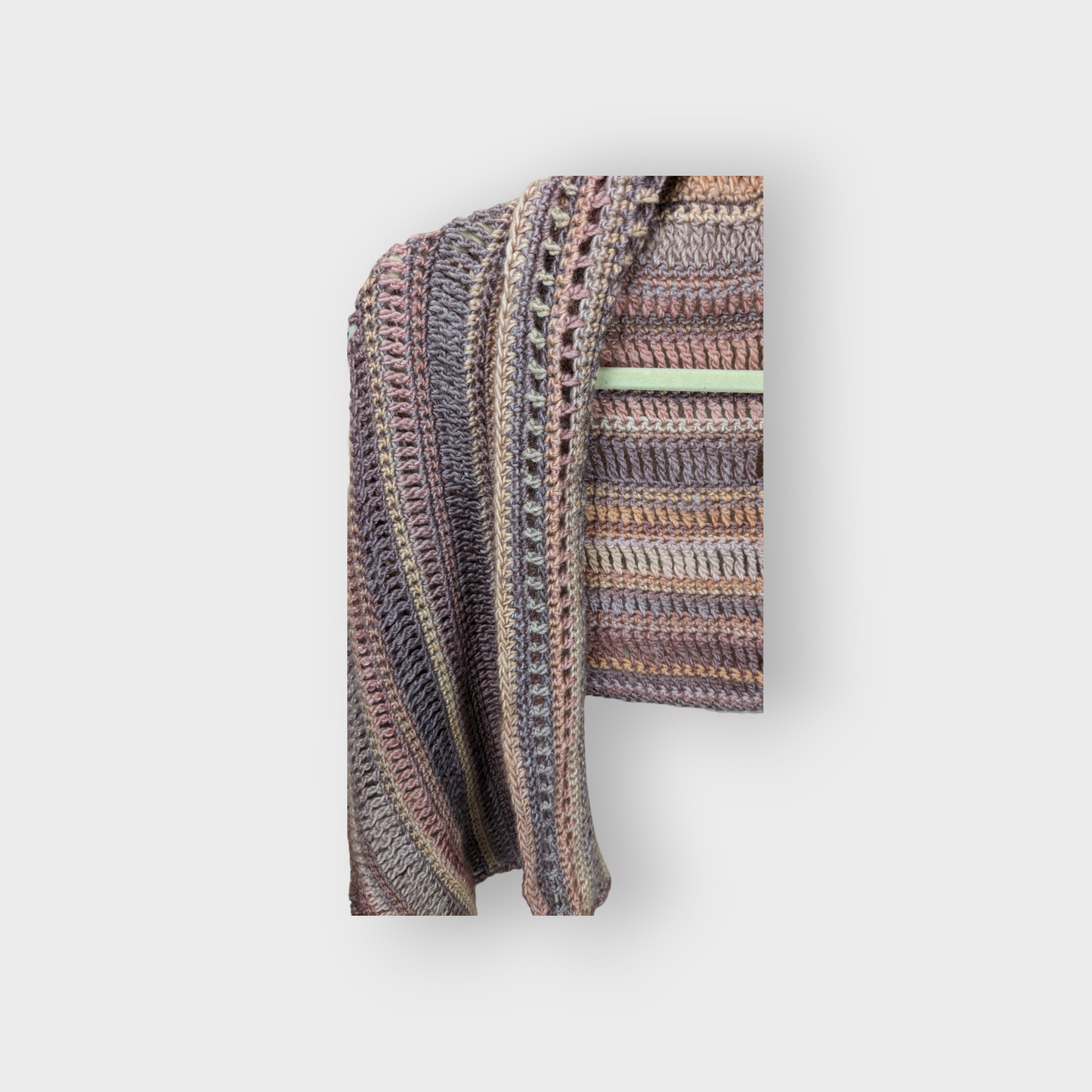 Sunset Wool Shawl Jumbo Scarf
