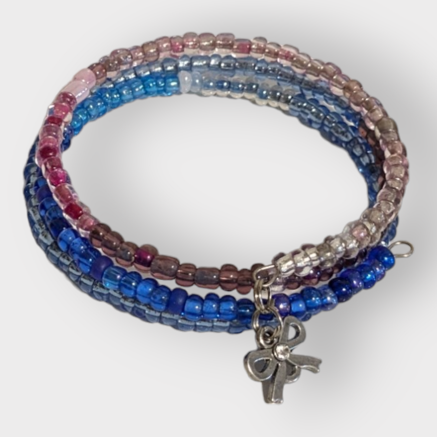 Wire Wrapping Beaded Charm Bracelets