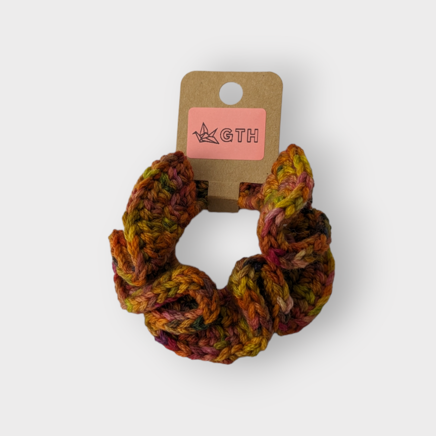 Luxurious Hand-Crocheted Fall Scrunchies: Effortless Elegance for Your Hair and Wrist!