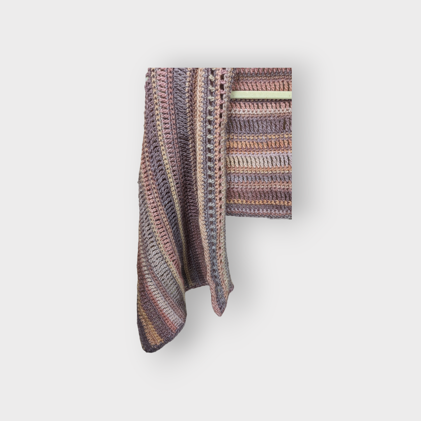 Sunset Wool Shawl Jumbo Scarf