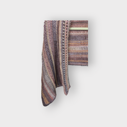 Sunset Wool Shawl Jumbo Scarf