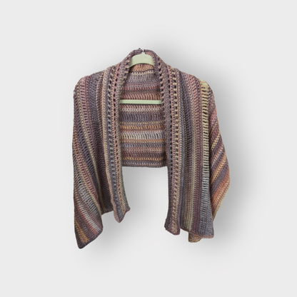 Sunset Wool Shawl Jumbo Scarf