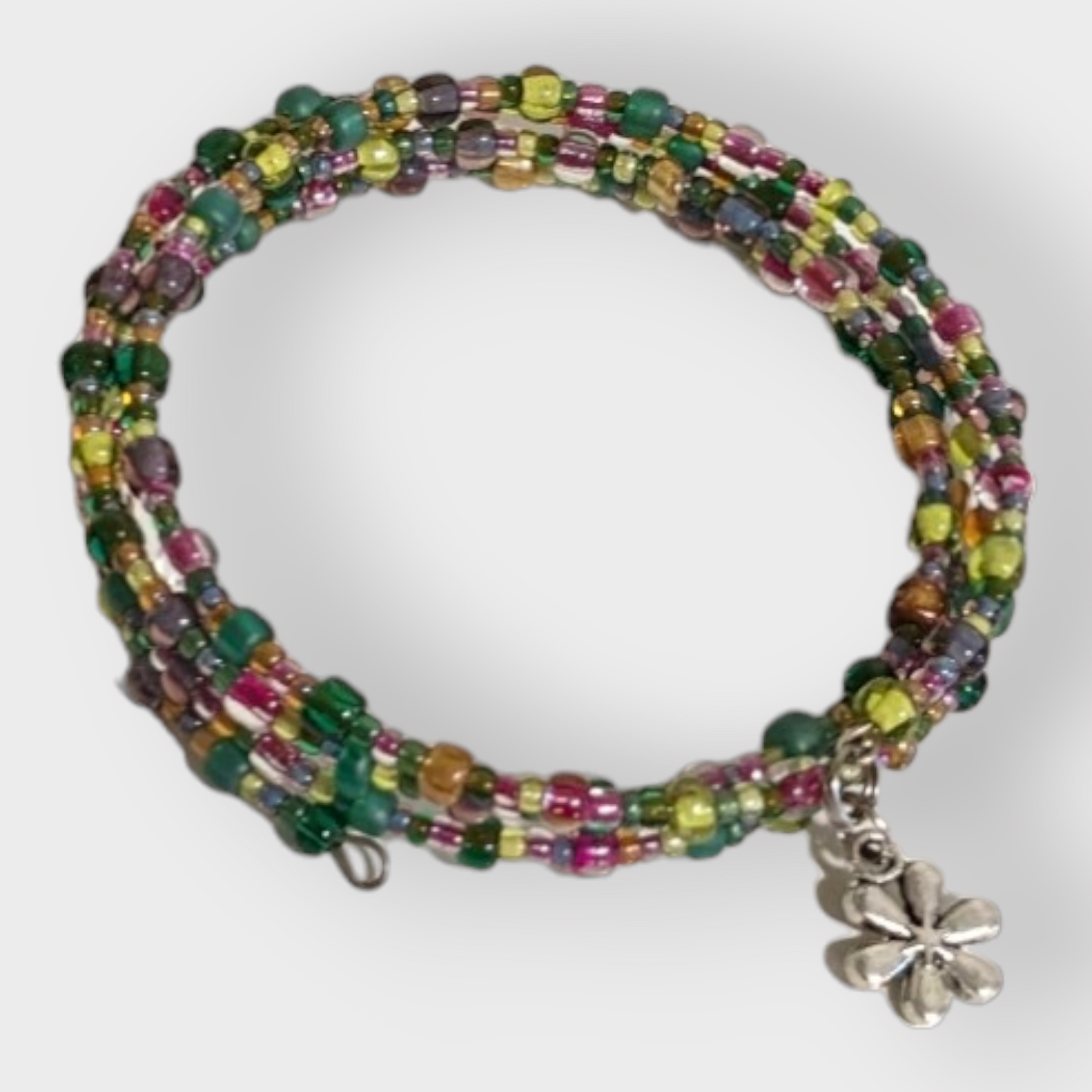 Wire Wrapping Beaded Charm Bracelets