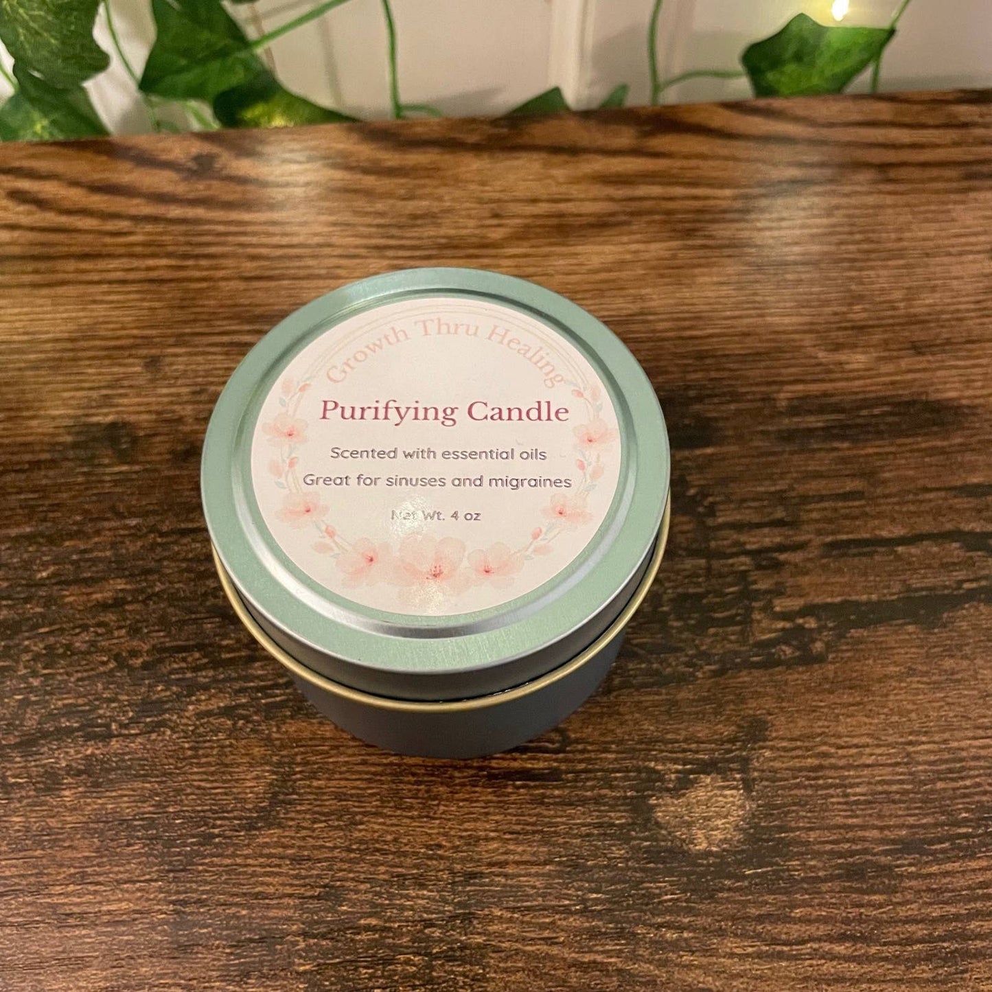 Purifying Candle Tin 4 oz.