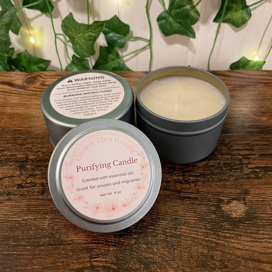 Purifying Candle Tin 4 oz.