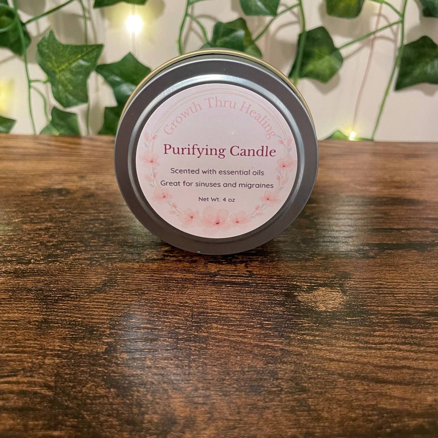 Purifying Candle Tin 4 oz.