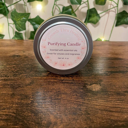 Purifying Candle Tin 4 oz.